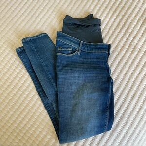 Old Navy Maternity Rockstar Super Skinny Jeans